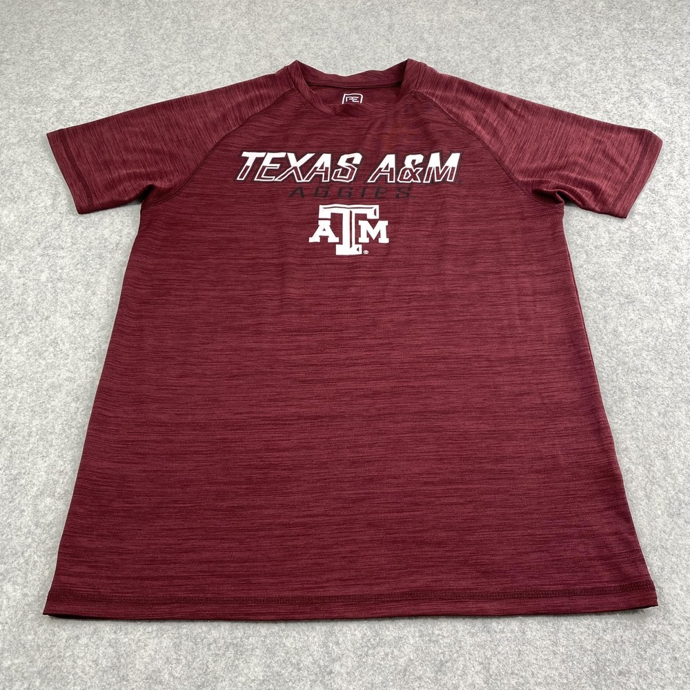 Texas A&M Aggies Shirt Mens Medium Maroon Red NCAA Football Proedge Performance